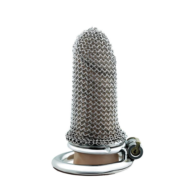 Kavez za penis sa 3 prstena ZC-087, 10cm