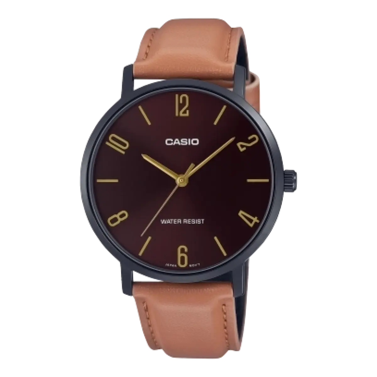 CASIO Muški sat MTP-VT01BL-5B, Braon