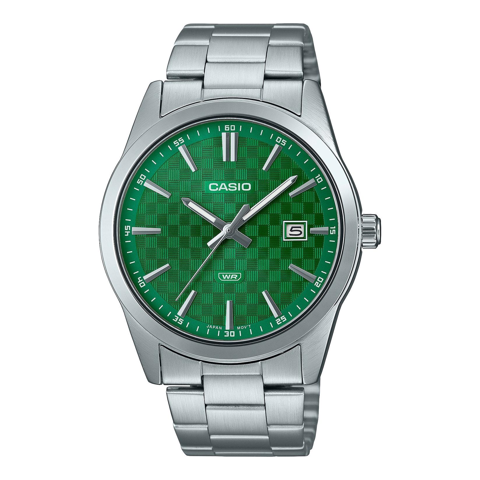 CASIO Muški sat MTP-VD03D-3A1U, Srebrne boje