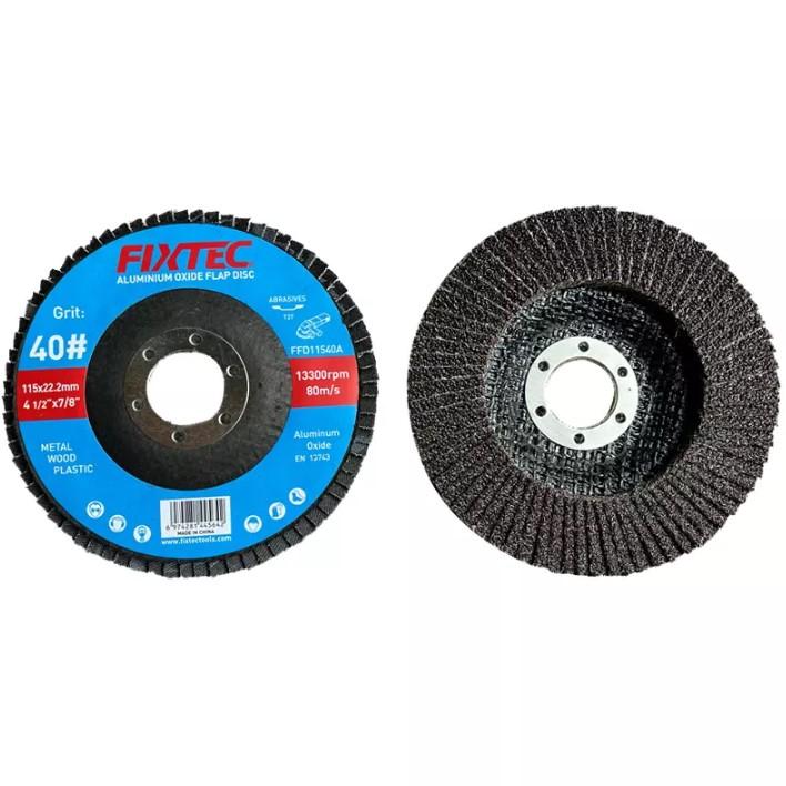 FIXTEC Lamelarni brusni disk G40, Crni