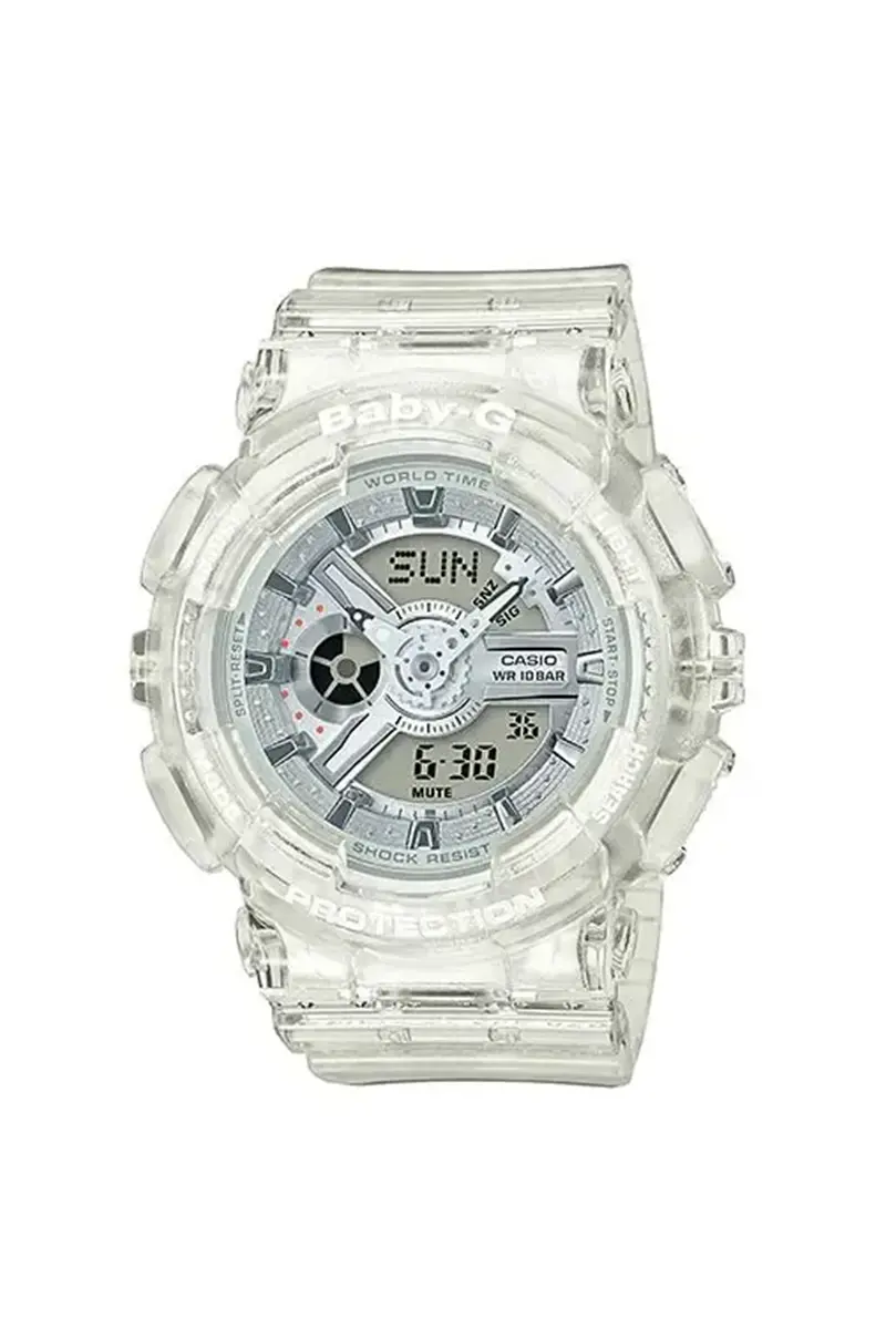 CASIO G-SHOCK Dečiji sat BA-110CR-7ADR, Providni