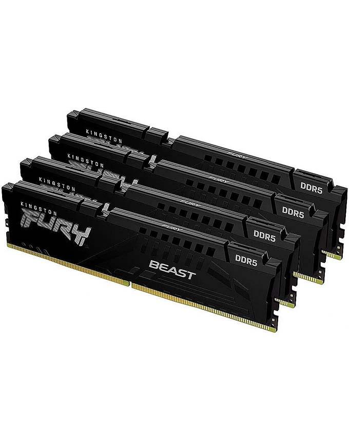 KINGSTON Ram memorija Fury Beast DDR5, KF556C40BBK4-128 (4x32), 128GB, 5600MHz