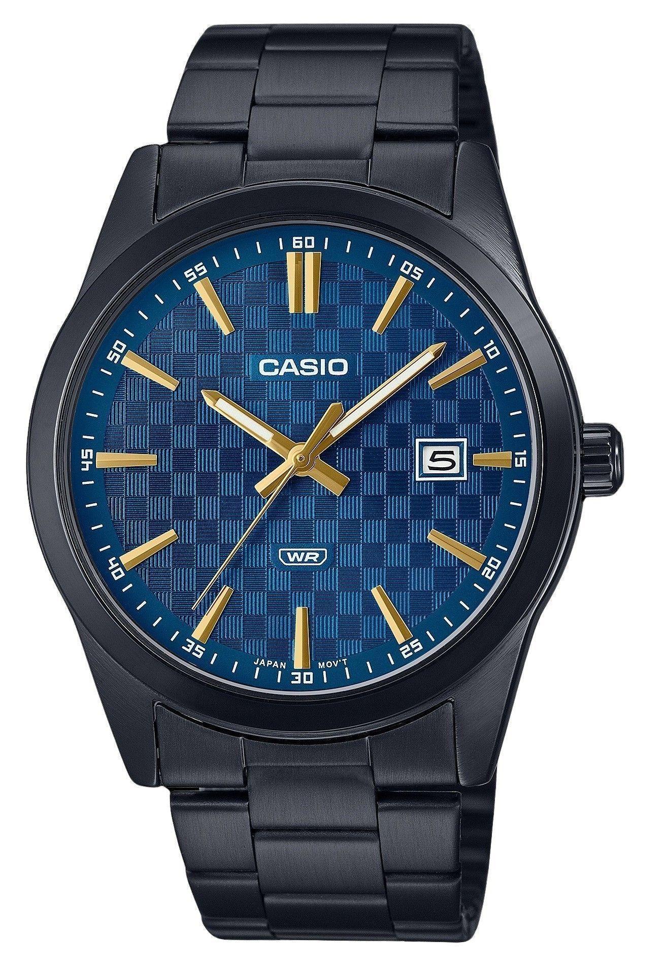 CASIO Muški sat MTP-VD03B-2AU, Crni