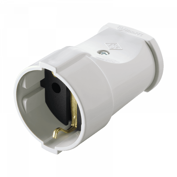 YU MAKEL Natikač M-21703, 16A, 250V, Beli