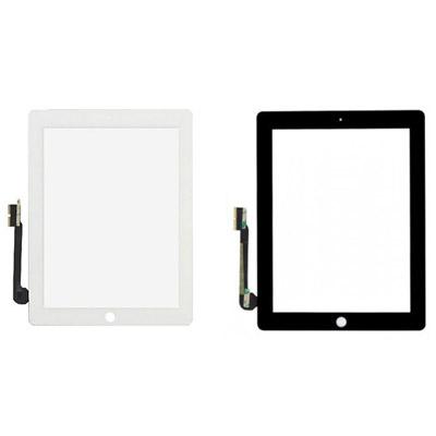 Staklo za touch screen za iPad 3/iPad 4, Crni