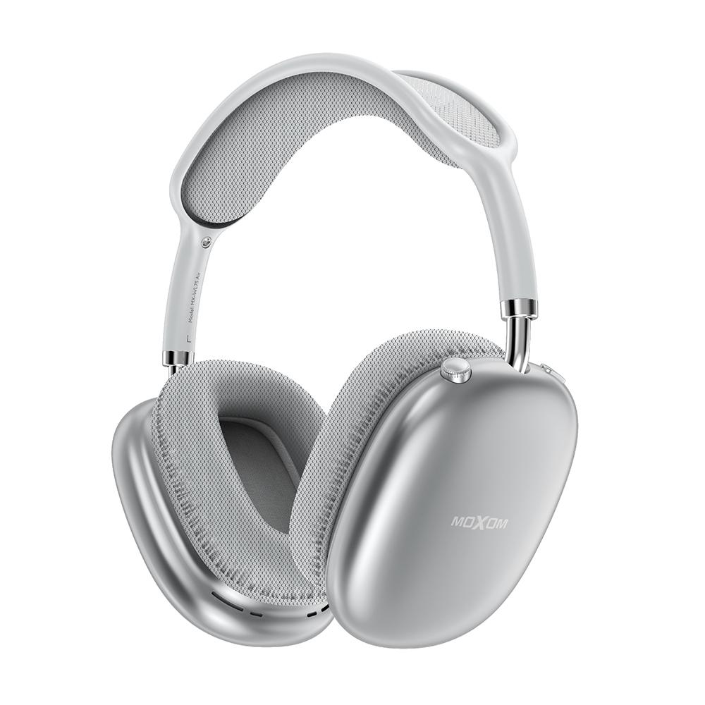 MOXOM Slušalice bluetooth MX-WL75 AIR, Srebrne
