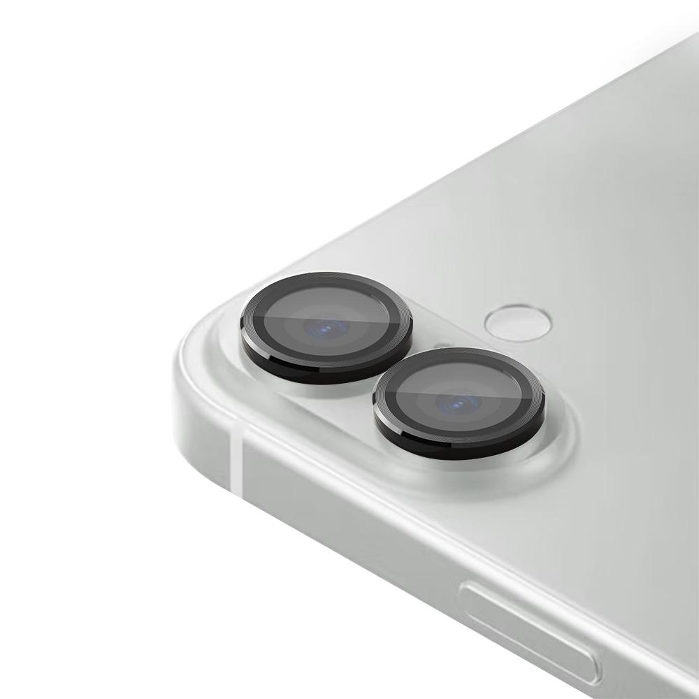 Zaštita za kameru Ring za iPhone 16 (6.1)/16 Plus (6.7), Crna