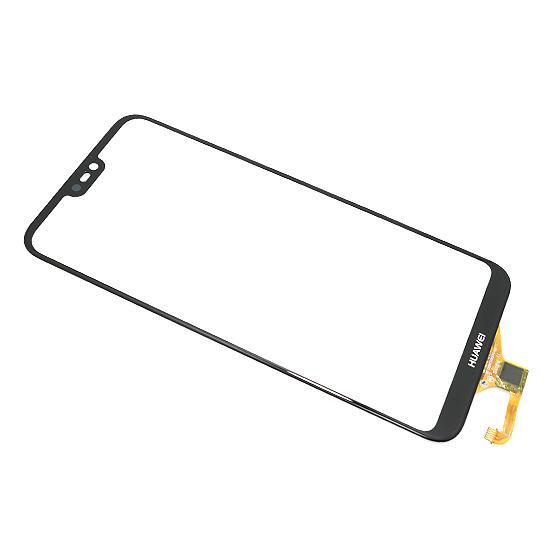 Staklo za touch screen za Huawei P20 Lite, Crni