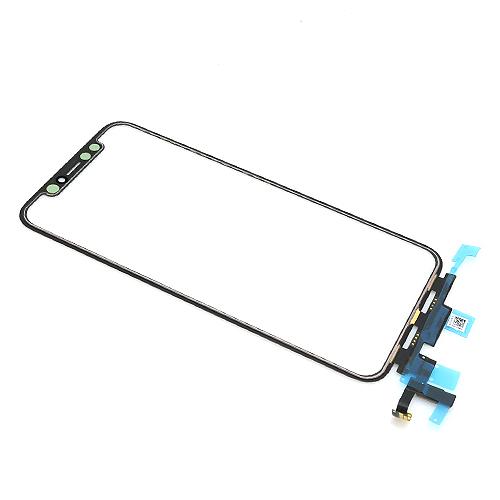 Staklo za touch screen za Iphone X, Crni ORG