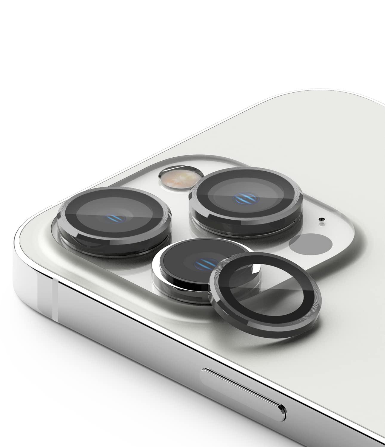 Zaštita za kameru Ring za iPhone 16 Pro (6.3)/16 Pro Max (6.9), Grafit