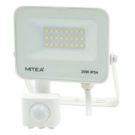 MITEA LIGHTING Reflektor sa senzorom M490020-RLS-B5, 6500K, SMD, ECO, 20W,  Beli