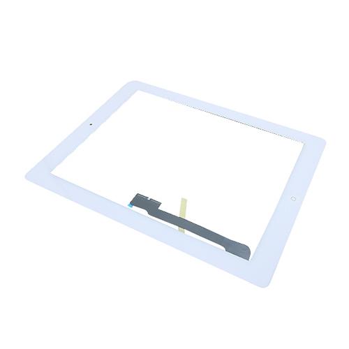 Staklo za touch screen za iPad 3/4 + home dugme, Beli ORG