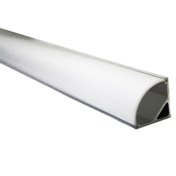 LAMBARIO Profil za led traku, Ugaoni, Beli