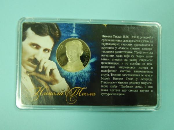 ZIN Suvenir Medaljon, Ns, Nikola Tesla
