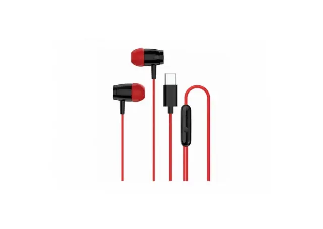 CANYON Slušalice SEP-5 TYPE-C, Bežične, Crvene