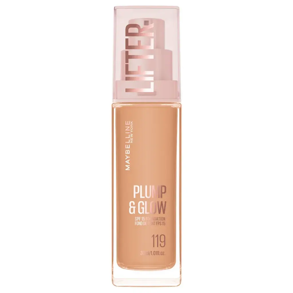 Maybelline Tečni puder Lifter Plump & Glow, 119