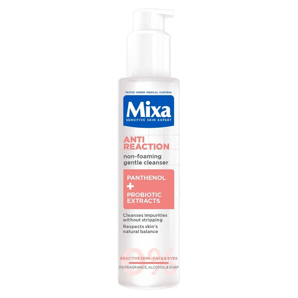 Mixa Gel za čišćenje lica Anti Reaction, 150 ml