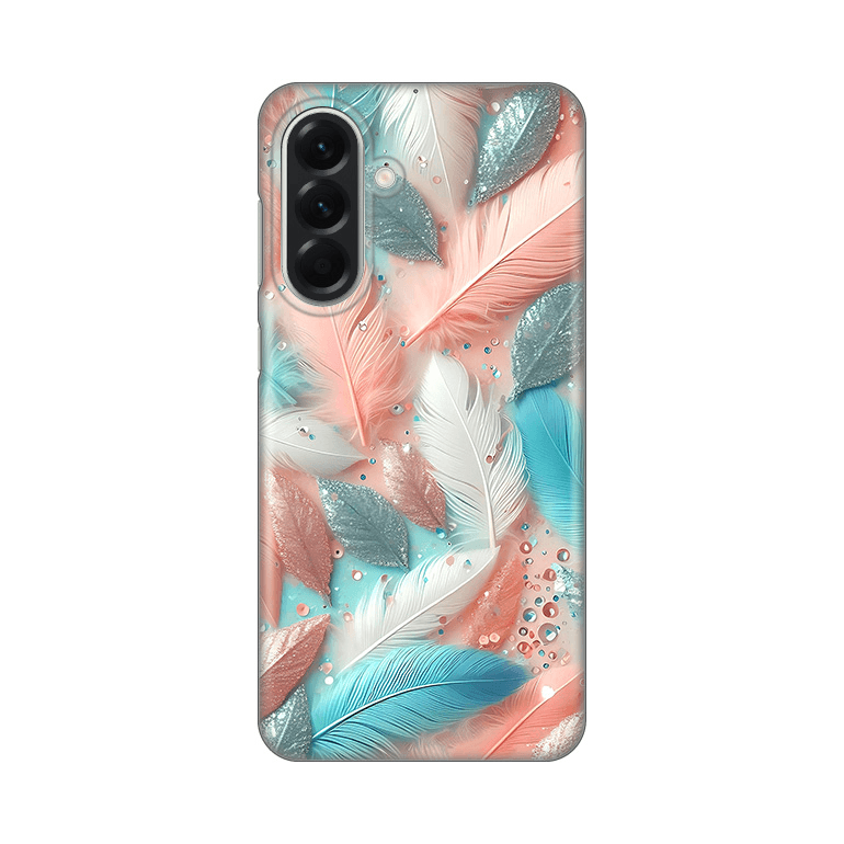Maska za telefon Silikonska Print za Samsung A566B Galaxy A56 5G Pastel Feathers