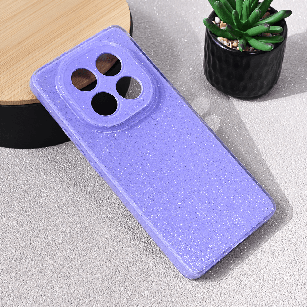 Maska za telefon Sparkle Dust za Xiaomi Redmi Note 14 Pro 4G/5G/Pro Plus, Ljubičasta