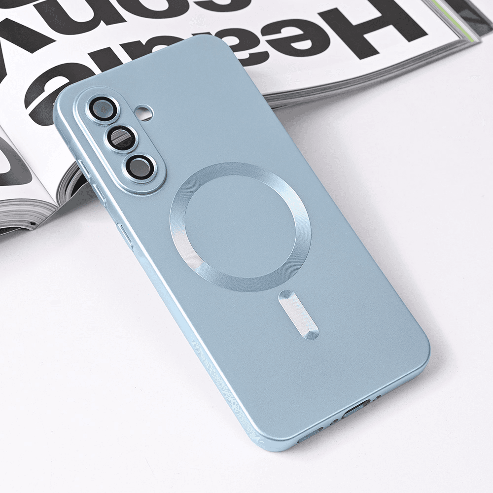 Maska za telefon Magsafe Chrome za Samsung A566B Galaxy A56, Plava