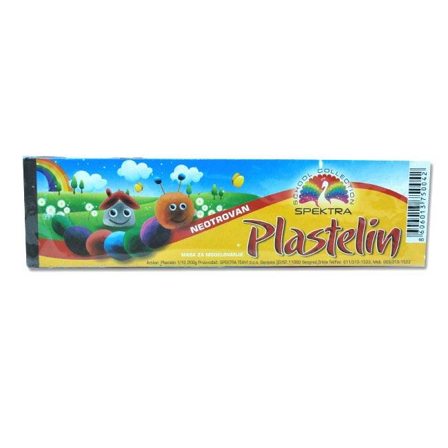 Spektra Plastelin, 10 komada