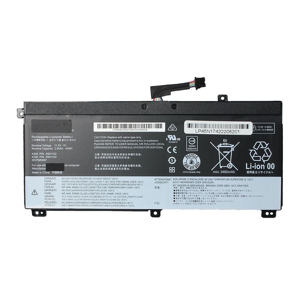 Unutrašnja baterija za laptop Lenovo ThinkPad T550, 11.4 V, 3900 mAh, 44 Wh