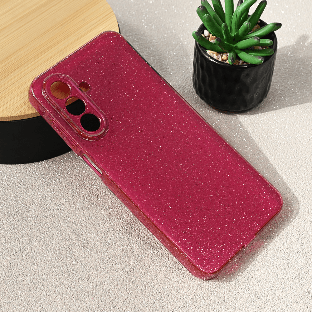 Maska za telefon Sparkle Dust za Samsung A266B Galaxy A26 5G, Bordo