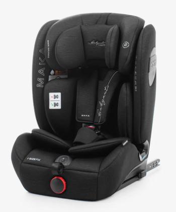 Babyauto Auto sedište Maka 76-150 cm, Isofix, Crno