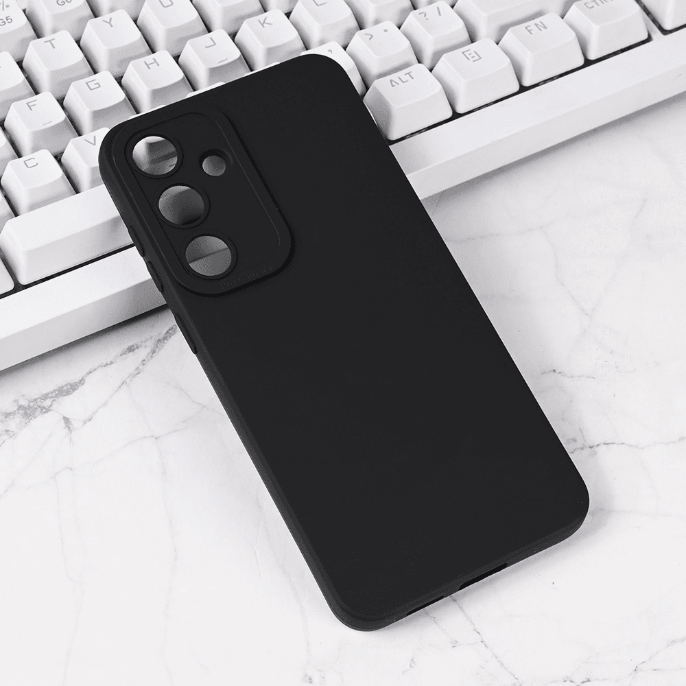 Maska za telefon Silikon Pro Camera za Samsung S936B Galaxy S25 Plus, Crna