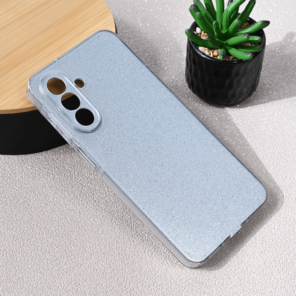 Maska za telefon Sparkle Dust za Samsung A266B Galaxy A26 5G, Srebrne boje