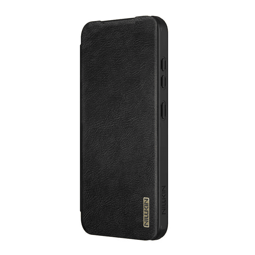 Maska za telefon Nillkin Qin Pro Leather za Samsung S936B Galaxy S25 Plus, Crna