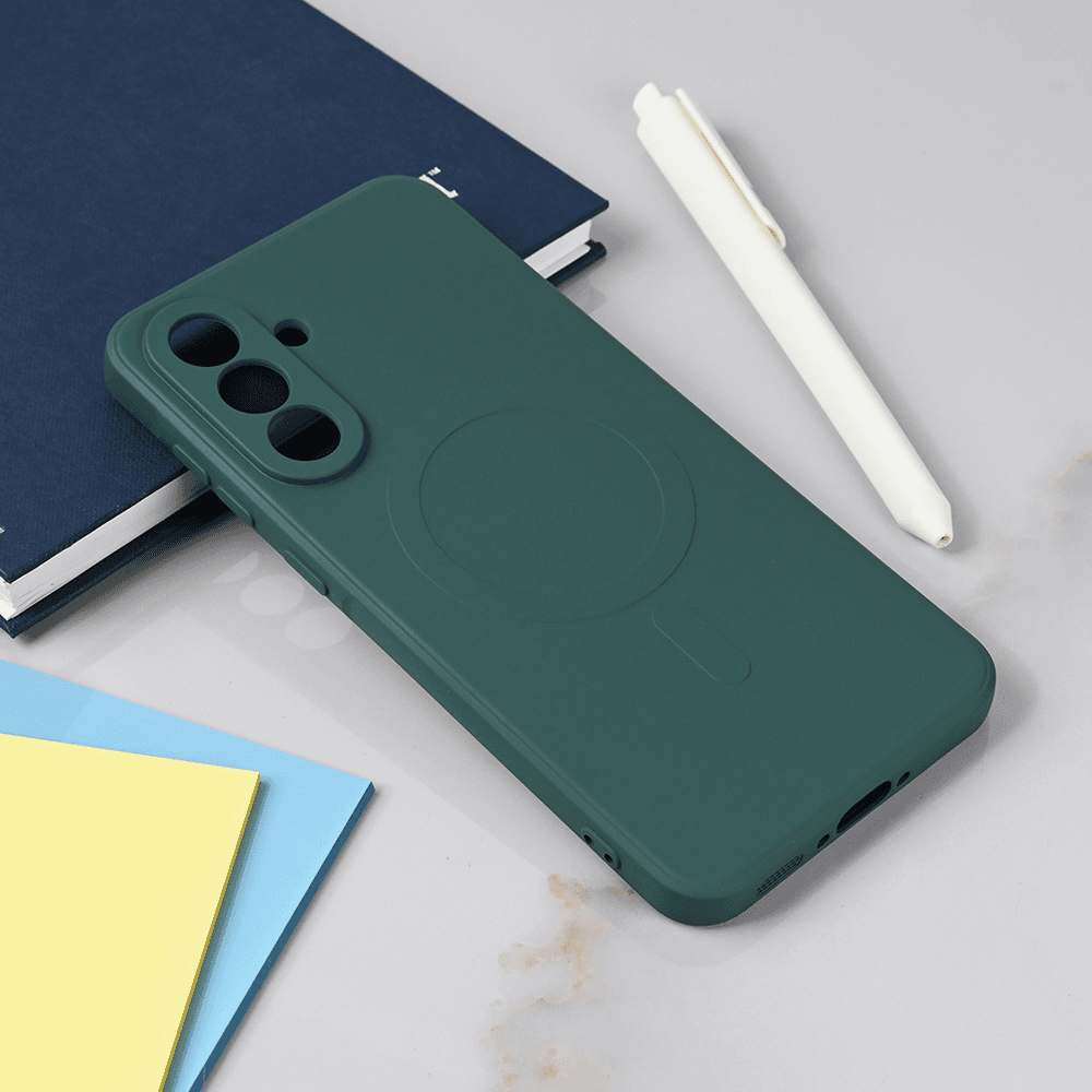 Teracell Maska za telefon Giulietta Magsafe za Samsung A566B Galaxy A56 5G, Maslina