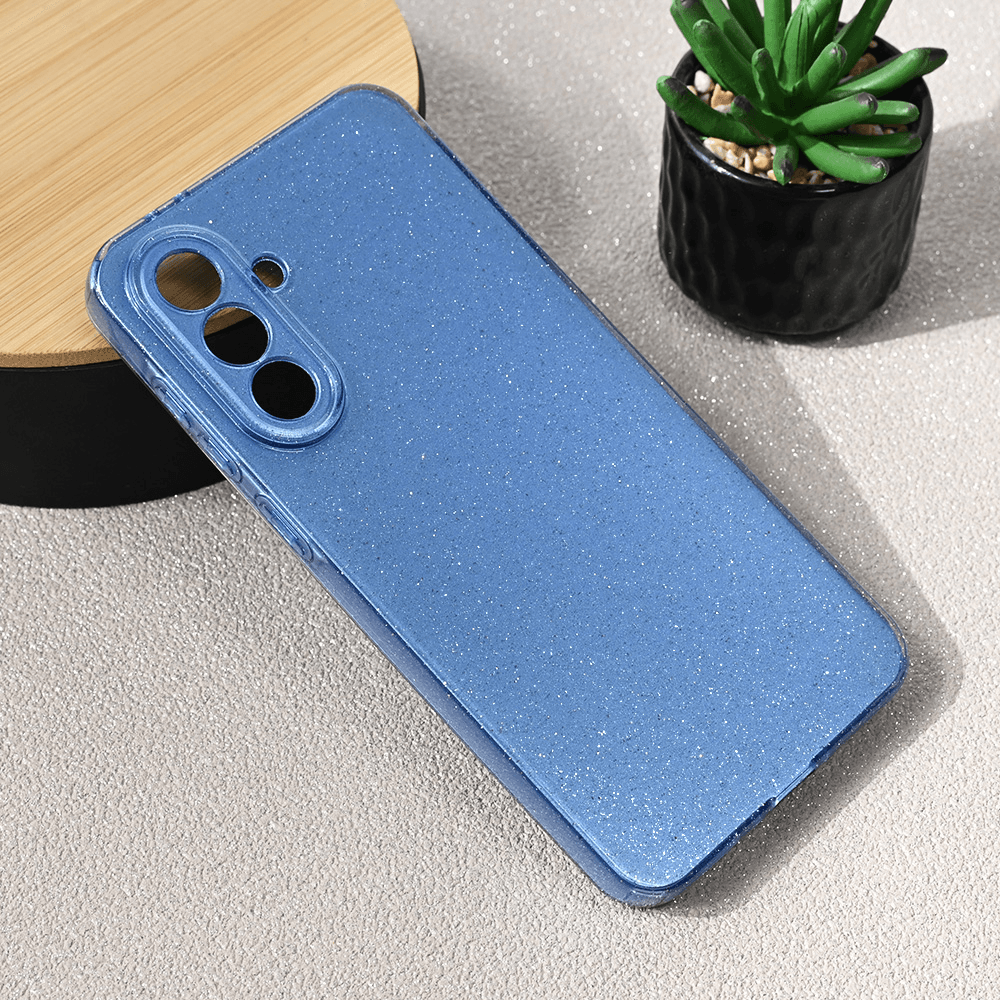 Maska za telefon Sparkle Dust za Samsung A566B Galaxy A56 5G, Plava