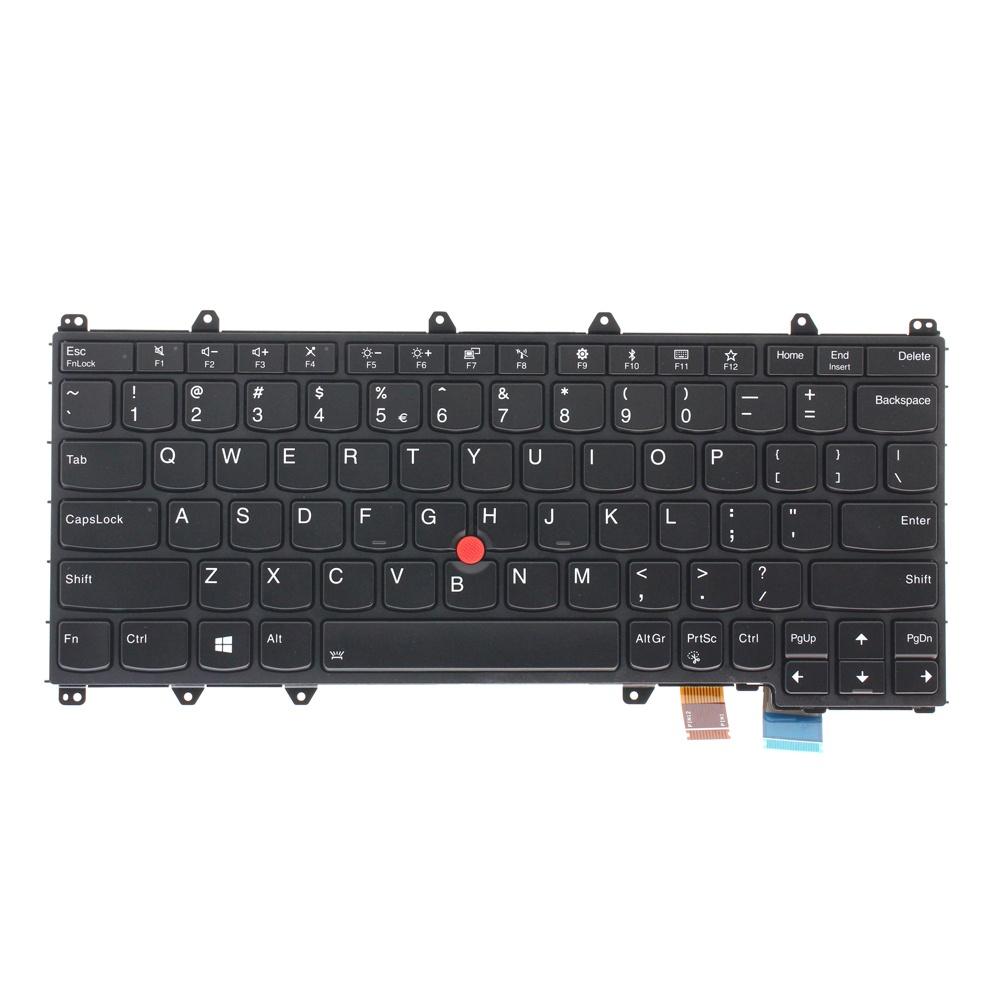 Tastatura za laptop Lenovo ThinkPad X380 Yoga, Crna