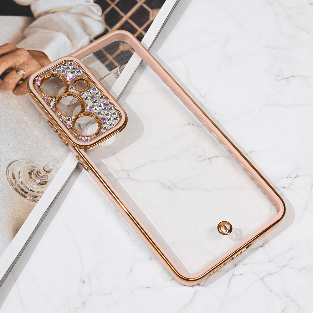 Maska za telefon Cirkon Camera za Samsung S936B Galaxy S25 Plus, Roze