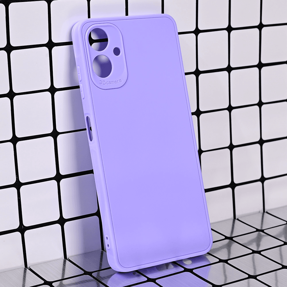 Maska za telefon 3D Camera za Samsung A065F Galaxy A06, Ljubičasta