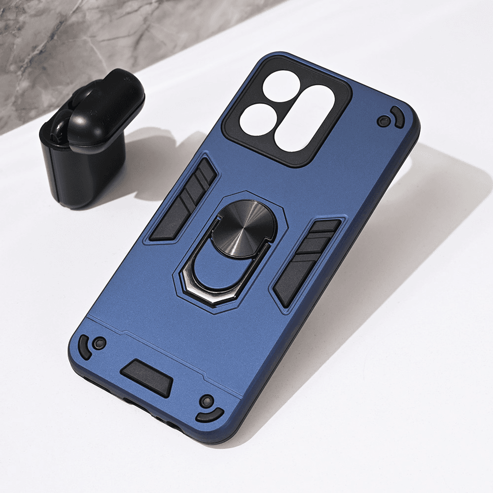 Maska za telefon Hard Ring za Honor 200 Smart/Honor X7c, Tamnoplava