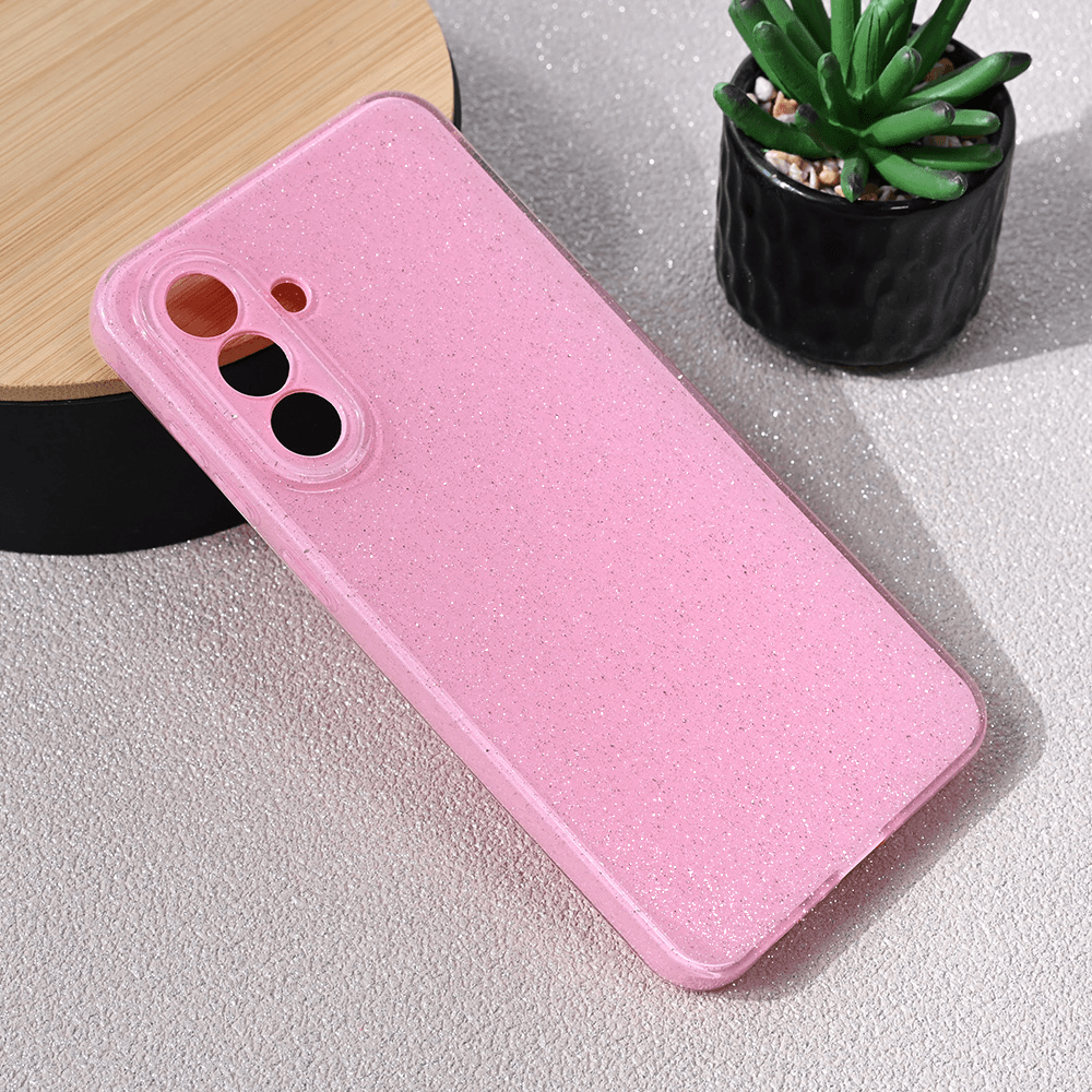 Maska za telefon Sparkle Dust za Samsung A566B Galaxy A56 5G, Roze