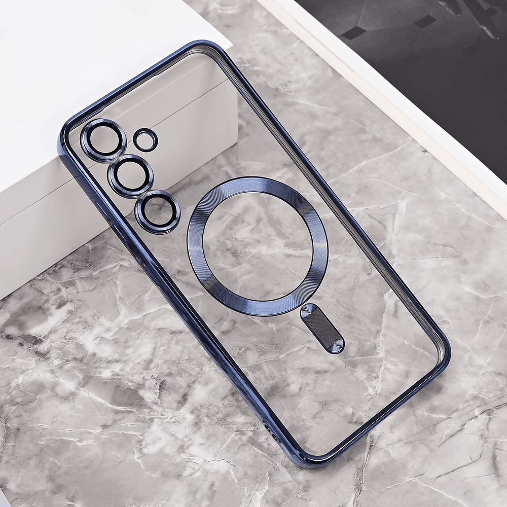 Maska za telefon Magsafe Lux za Samsung S721B Galaxy S24 FE, Plava