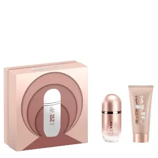 Carolina Herrera Ženski set 212 Vip Rose, EDP, 50 ml + Losion za telo, 75 ml
