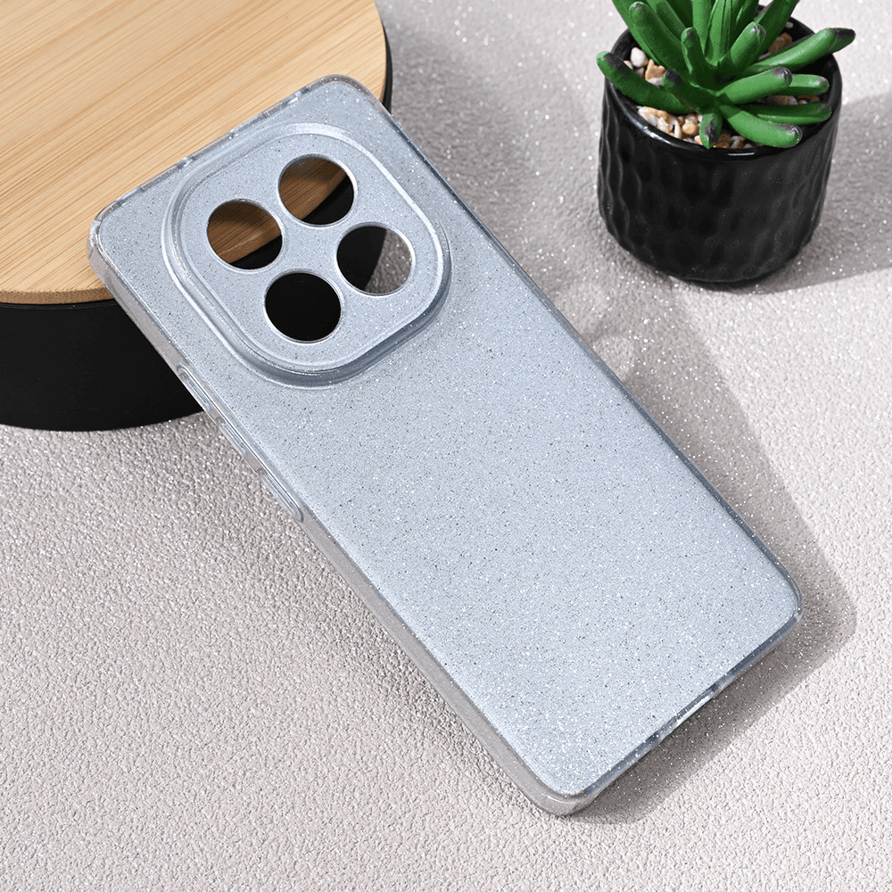 Maska za telefon Sparkle Dust za Xiaomi Redmi Note 14 Pro 4G/5G/Pro Plus, Srebrne boje