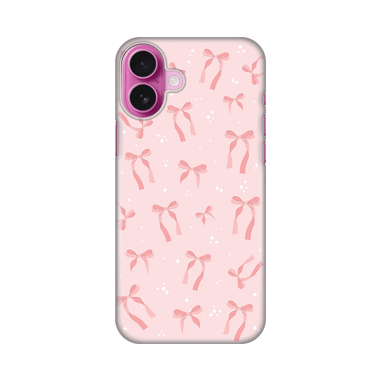 Maska za telefon Silikonska Print za iPhone 16 Plus 6.7 Bow