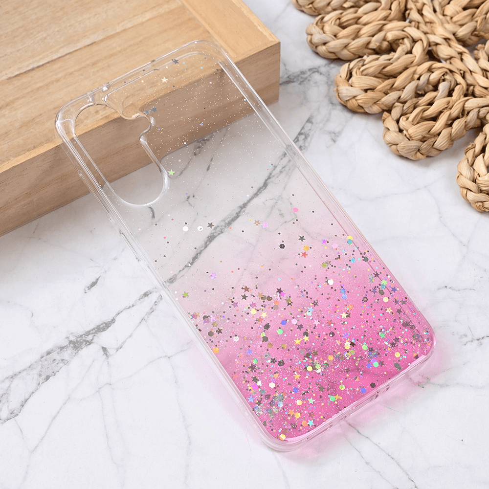 Maska za telefon Silikonska Glitter za Samsung A366B Galaxy A36 5G, Roze