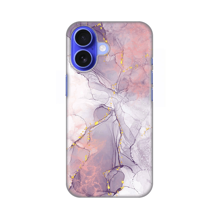 Maska za telefon Silikonska Print za iPhone 16 6.1 Pink Marble