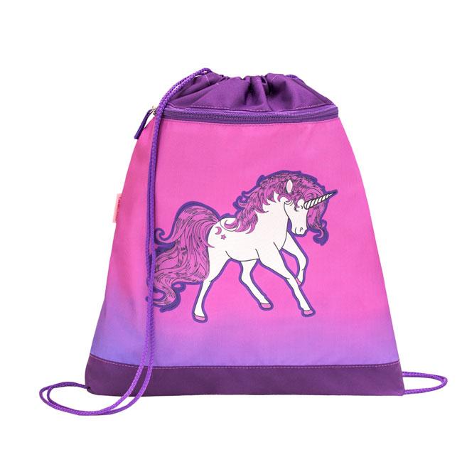 Belmil Sportska torba za devojčice 336-91 Jednorog, Roze-ljubičasta