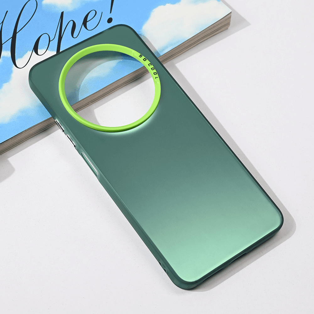Maska za telefon Clear za Xiaomi Redmi 14C/A4, Zelena
