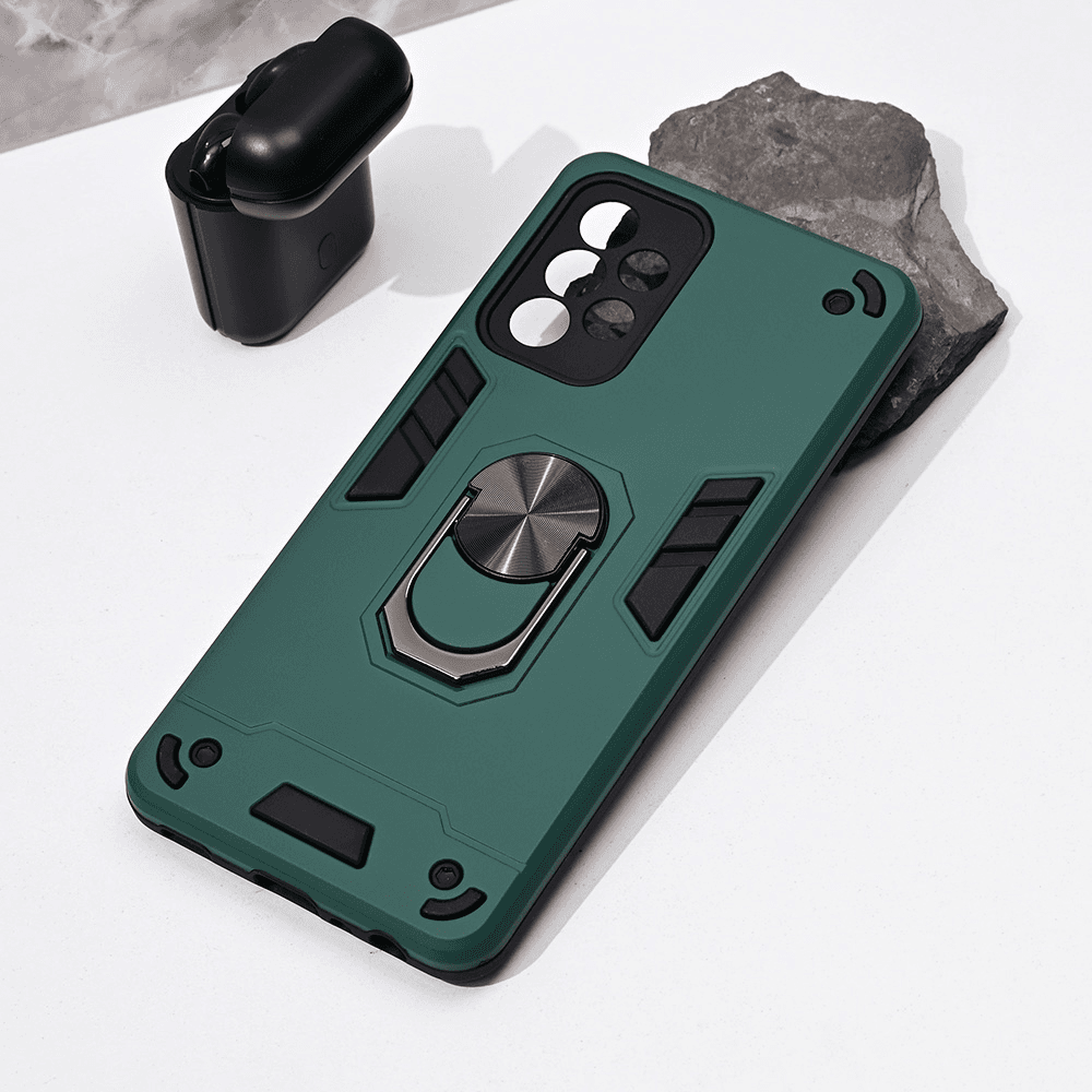 Maska za telefon Hard Ring za Samsung A525B Galaxy A52 5G, Maslina