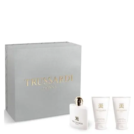 Trussardi Ženski set Donna, EDP, 100 ml + Losion za telo, 200 ml + Gel za tuširanje, 200 ml