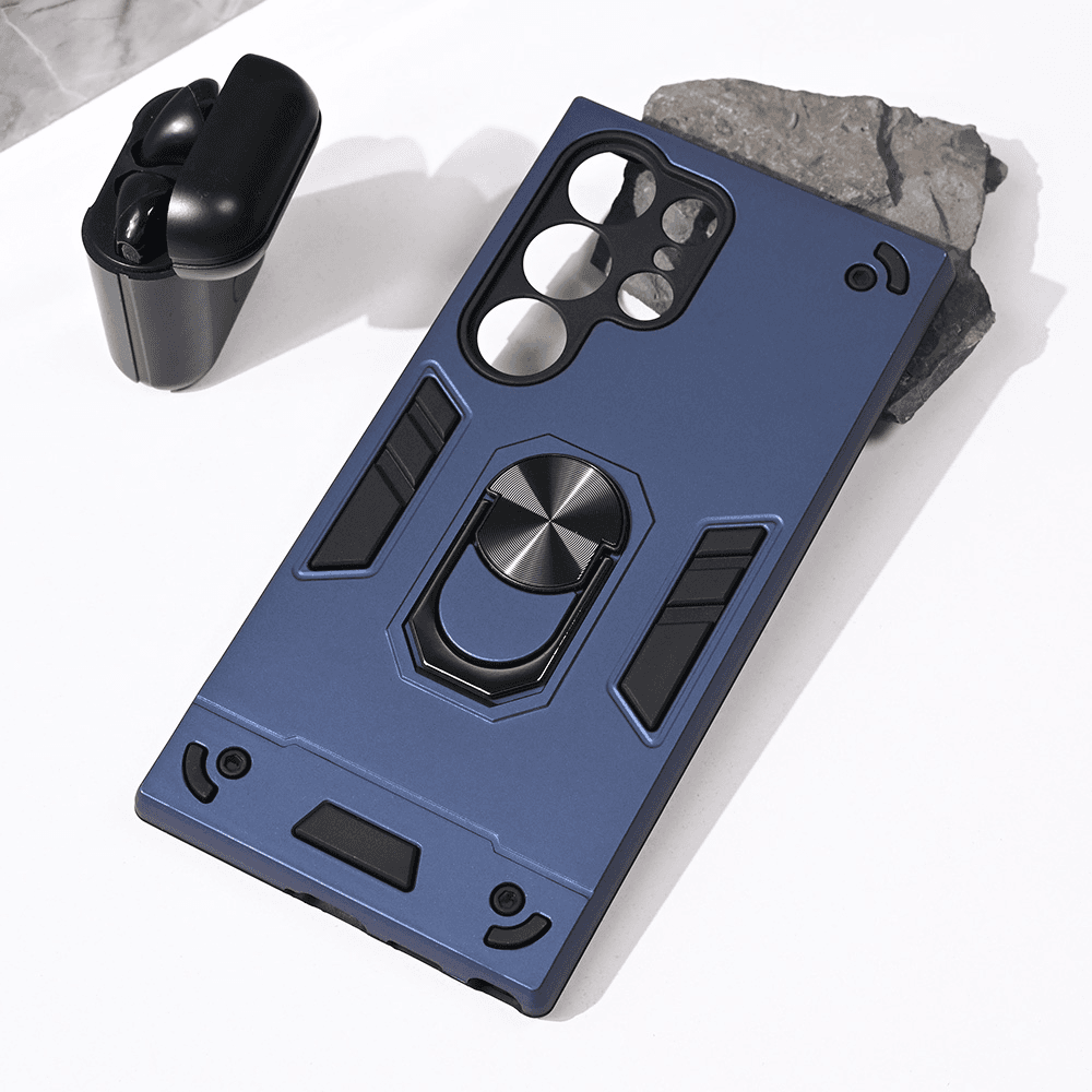Maska za telefon Hard Ring za Samsung S928 Galaxy S24 Ultra, Plava