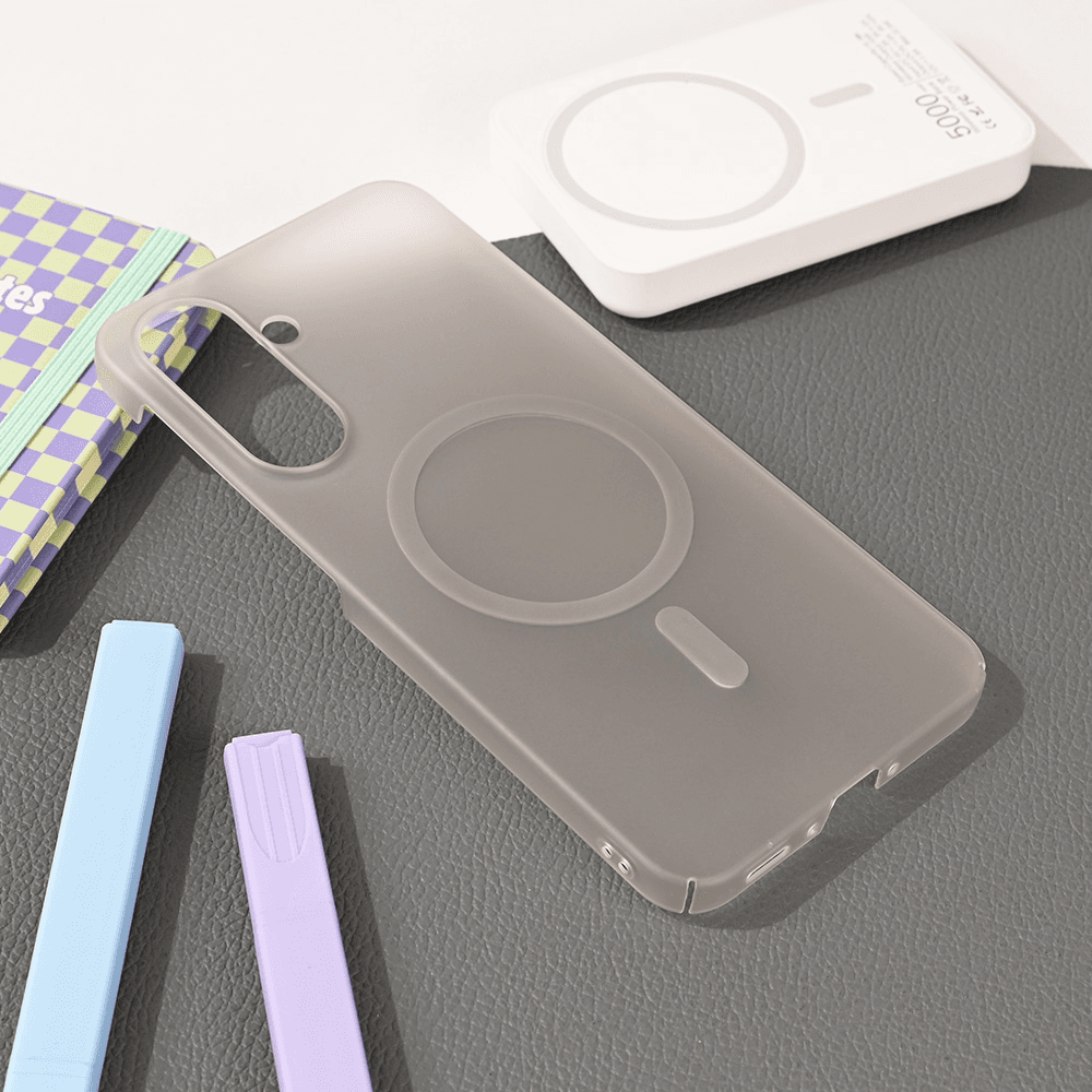 Maska za telefon Magsafe Matte PC za Samsung A366B Galaxy A36 5G, Siva